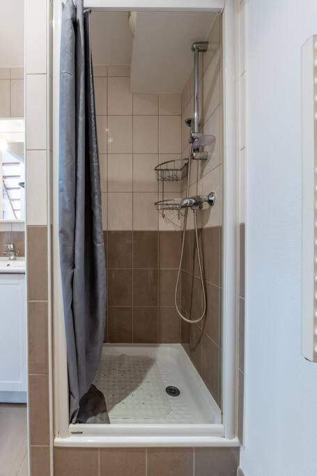 Duplex Charmant : Fibre Optique Wifi - Netflix - Confort + Grenoble Buitenkant foto